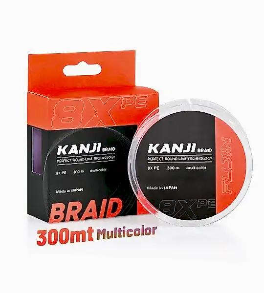 Fujin Kanji 8X 300MT Multi Color Pe Line