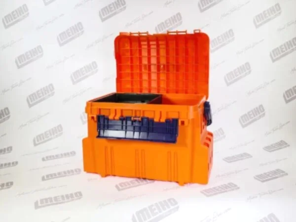 Meiho Bucket Mouth BM-5000 Combo (Takım Kutusu Turuncu + Rod Stand BM300L Siyah + Multi Holder BM-30)