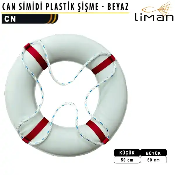Liman Can Simidi Plastik Şişme - BEYAZ