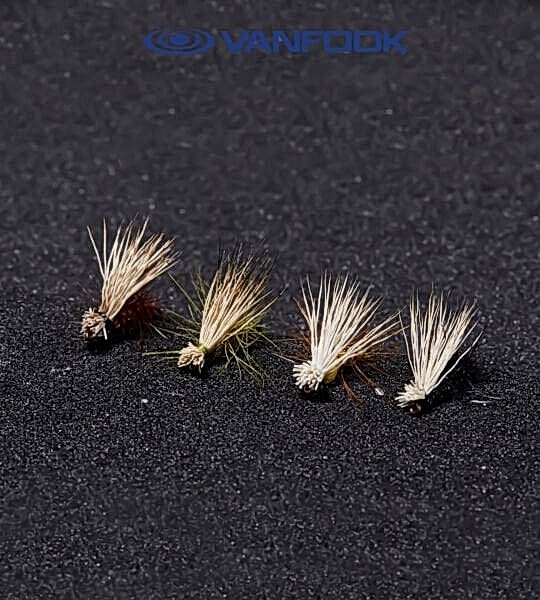 VANFOOK DF-1601 DRY FLY 3P #16