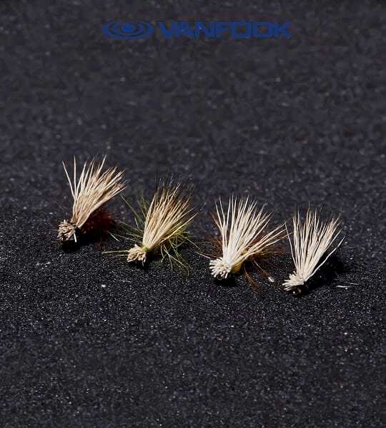VANFOOK DF-1602 DRY FLY 3P #16